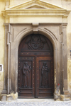 Doors of Saint James Church. Old Town. Mala Strana. Prague. Czech Republic - photo by H.Olarte