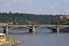 view of the Vltava River - bridge. Prague, Czech Republic, Europe - photo by H.Olarte