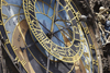Orloj, Astronomical Clock - odd angle, Staromestske Namesti, Prague, Czech Republic - photo by H.Olarte
