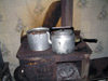 Russia - Dagestan - Tsumada rayon: pre-WWII stove at the Sulak Viskogornaya weather station (photo by G.Khalilullaev)