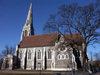 Denmark - Copenhagen:  St Alban's church - Anglican denomination - Churchill Parken - Langelinie (photo by G.Friedman)