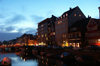 Denmark - Copenhagen / Kbenhavn / CPH: Dock at Dusk - photo by G.Friedman