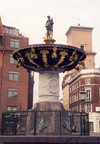 Copenhagen, Denmark: dry fountain - photo by M.Torres