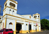 Puerto Plata, Dominican republic: fire station - Cuerpo de Bomberos Municipales - Parque Regalado - photo by M.Torres