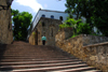 Santo Domingo, Dominican Republic: stairs at the Eastern end of Calle El Conde - photo by M.Torres