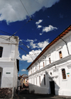 Quito, Ecuador: San Fernando Dominican College - Colegio Domincano San Fernando - Domincan complex - Calle Juan Jos Flores, Plaza Santo Domingo - photo by M.Torres