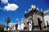 Quito, Ecuador: Catedral Metropolitana - Metropolitan Cathedral - Plaza de La Independencia - seat of the Roman Catholic Archdiocese of Quito - Old City of Quito - UNESCO World Heritage Site - casco antiguo - photo by M.Torres