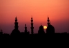 Africa - Egypt - Cairo: domes and minarets at sunset (photo by J.Wreford)