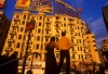 Africa - Egypt - Cairo: downtown - couple leaving the metro (photo by J.Wreford)