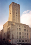 England (UK) - Liverpool (Merseyside): architecture - Georges Dock Ventilation tower - Mann Island - Designer: Herbert J Rowse (photo by Miguel Torres)