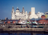 England (UK) - England - Liverpool / LPL (Merseyside): waterfront area - Cunard Lines building in the background - Unesco world heritage site (photo by Miguel Torres)