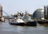 London: City Hall and HMS Belfast - photo by K.White