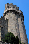 England - Warwick (Warwickshire): castle - Caesar's tower, built by Thomas de Beauchamp (photo by Fiona Hoskin)