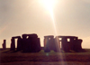 Stonehenge (Wiltshire): a ray of light (photo by Miguel Torres)