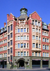 Manchester, North West, England: Joshua Hoyle and Son building, near Piccadilly Station - photo by D.Jackson