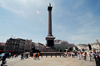 London: Nelson column - Trafalgar square - Westminster - photo by Craig Ariav
