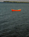 Eritrea - Massawa, Northern Red Sea region: a red boat on the Red sea - photo by E.Petitalot