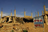 Eritrea - Senafe, Southern region: ruins of the Momona Hotel - photo by E.Petitalot