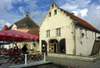 Estonia - Saaremaa island - Kuressaare: Vaekoja Pub, Tallinn street - cafe (photo by A.Dnieprowsky)