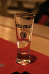 Estonia - Tallinn: glass of Viru Valge vodka - alcohol - dring - spirits - photo by C.Schmidt