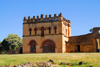 Gondar, Amhara Region, Ethiopia: Royal Enclosure - Yohannes Library - restored by Mussolini's army - photo by M.Torres