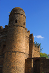 Gondar, Amhara Region, Ethiopia: Royal Enclosure - Ras gate near Mentewab's castle - photo by M.Torres