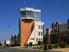 Axum - Mehakelegnaw Zone, Tigray Region: Axum Yohannes IV Airport control tower - IATA: AXU, ICAO: HAAX - photo by M.Torres