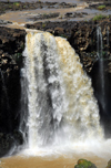 Blue Nile Falls - Tis Issat / Tissisat, Amhara, Ethiopia: cataract  on a basalt shoulder - photo by M.Torres