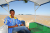 Lake Tana, Amhara, Ethiopia: boat captain - photo by M.Torres