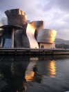 Basque Country / Pais Vasco / Euskadi - Bilbo/Bilbao / BIO : Museo Guggenheim - dusk (photo: Rick Wallace)