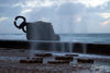 Donostia-San Sebastin, Gipuzkoa province, Euskadi: blow holes on Passeo de Eduardo Chillida - comb of the wind sculptures and the Bay of Biscay - photo by J.Zurutuza