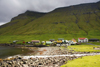 Elduvik village, Eysturoy island, Faroes: rocky beach and stream 'estuary' - photo by A.Ferrari