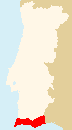 Portugal - Faro District - Algarve - Location map / distrito de Faro - Algarve - mapa de localizao