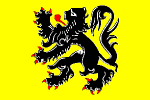 Flanders / Vlaanderen / Flandre / Flandrija / Flandern / Flandres / Flanderi - flag