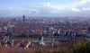 France - Lyon / Lyons / LYS: Fourviere Hill View, looking East to Tower Part-Dieu (photo by Robert Ziff)