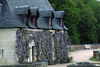 Chenonceaux, Indre-et-Loire, Centre, France: Chteau de Chenonceau caretakers' cottage - purple wisteria - Loire Valley - photo by C.Lovell