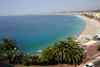 France - Nice (Alpes Maritimes): the bay - promenade (photo by N.Keegan)