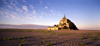France - France - Mont St Michel (Manche, Normandy): panorama - low tide - photo by W.Algwer