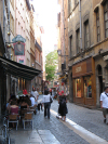 France - Lyon / Lyons / LYS: street scene (photo by D.Hicks)