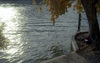 Paris: the river Seine - sun reflection - photo by Y.Baby