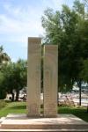 France - Cannes: Kashkars - memorial to the Armenian Genocide perpetrated by the Turks (photo by C.Blam)