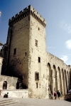 France - Avignon (Vaucluse - Provence-Alpes-Cote d'Azure): Papal Palace - Palais Vieux - Unesco world heritage site (photo by R.Eime)