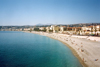 France - Nice (Alpes Maritimes): Promenade des Anglais and Quai des Etats-Unis - gazing at la Croisette - Baie des Anges - photo by M.Torres
