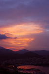 France - Languedoc-Roussillon - Pyrnes-Orientales - Banyuls-sur-Mer- Banyuls de la Marenda: dusk - photo by T.Marshall