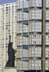 Paris, France: the original Statue of Liberty, by Frdric Bartholdi - Jardin du Luxembourg - La libert clairant le monde - 6th arrondissement - photo by A.Bartel