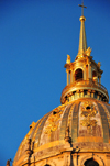 Paris, France: Htel des Invalides - Dome Church / Eglise du Dme / Chapelle royale - gilded dome and lantern - coupole dore - 7e arrondissement - photo by M.Torres