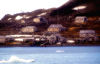 14 Franz Josef Land: Abandoned polar station Thikaya from ship, Hooker Island - photo by B.Cain