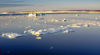 29 Franz Josef Land: Drift ice from ship in late afternoon - photo by B.Cain