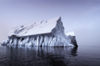 40 Franz Josef Land: Iceberg in shape of a church - photo by B.Cain