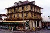 French Guiana - Cayenne: cafe Les Palmistes - Avenue du Gnral de Gaulle (photo by Bernar Cloutier)